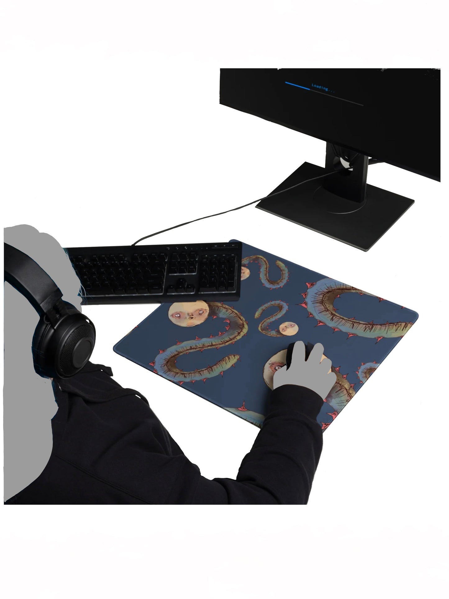 Gaming Mouse Pad- S1.  The Millipedes