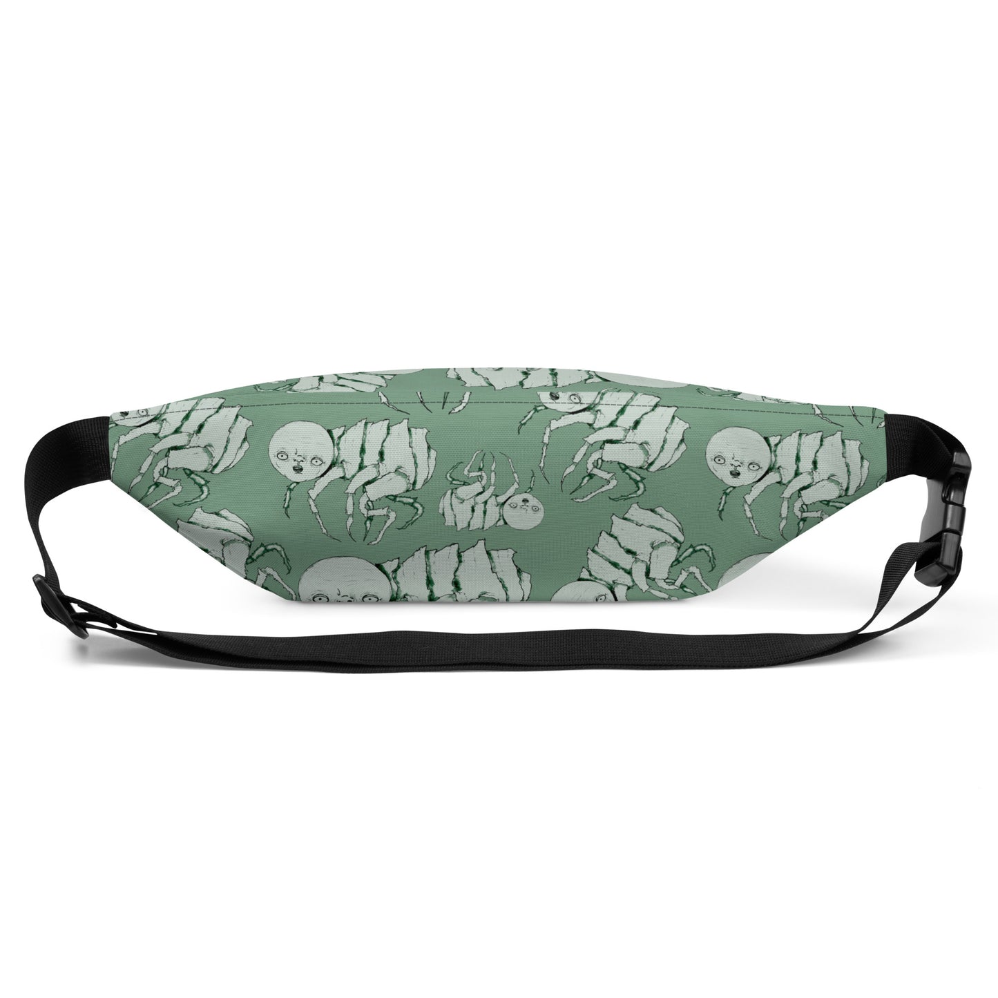 Crossbody Sling Bag- S1. Fleas on Green