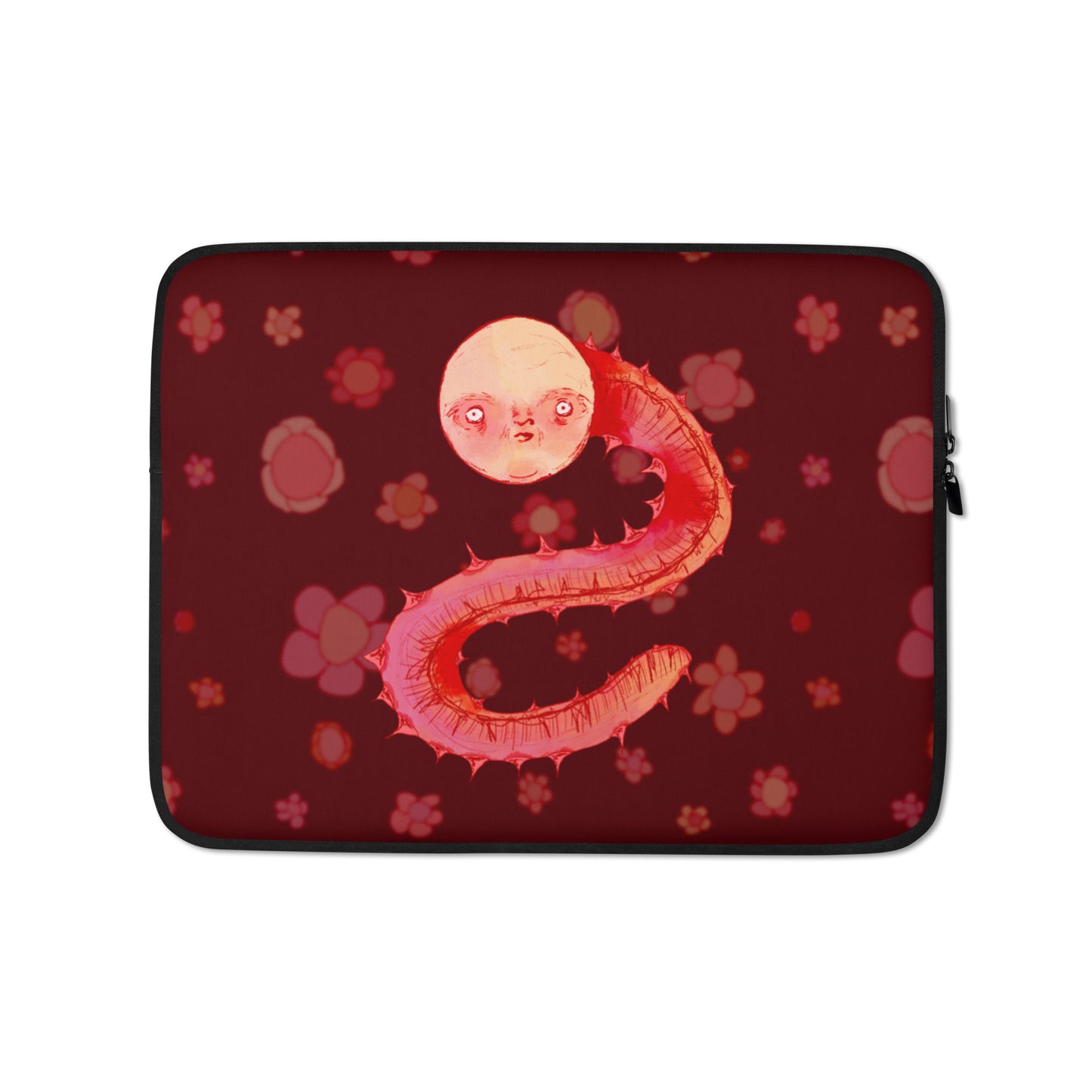 Laptop Sleeve- S1. Millipede in Red