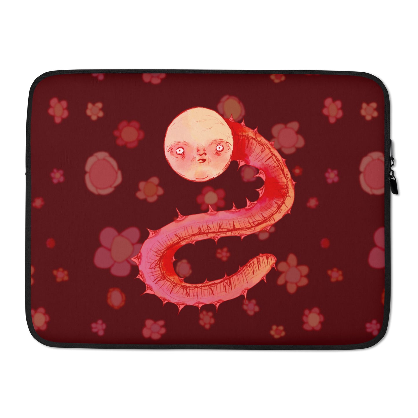 Laptop Sleeve- S1. Millipede in Red