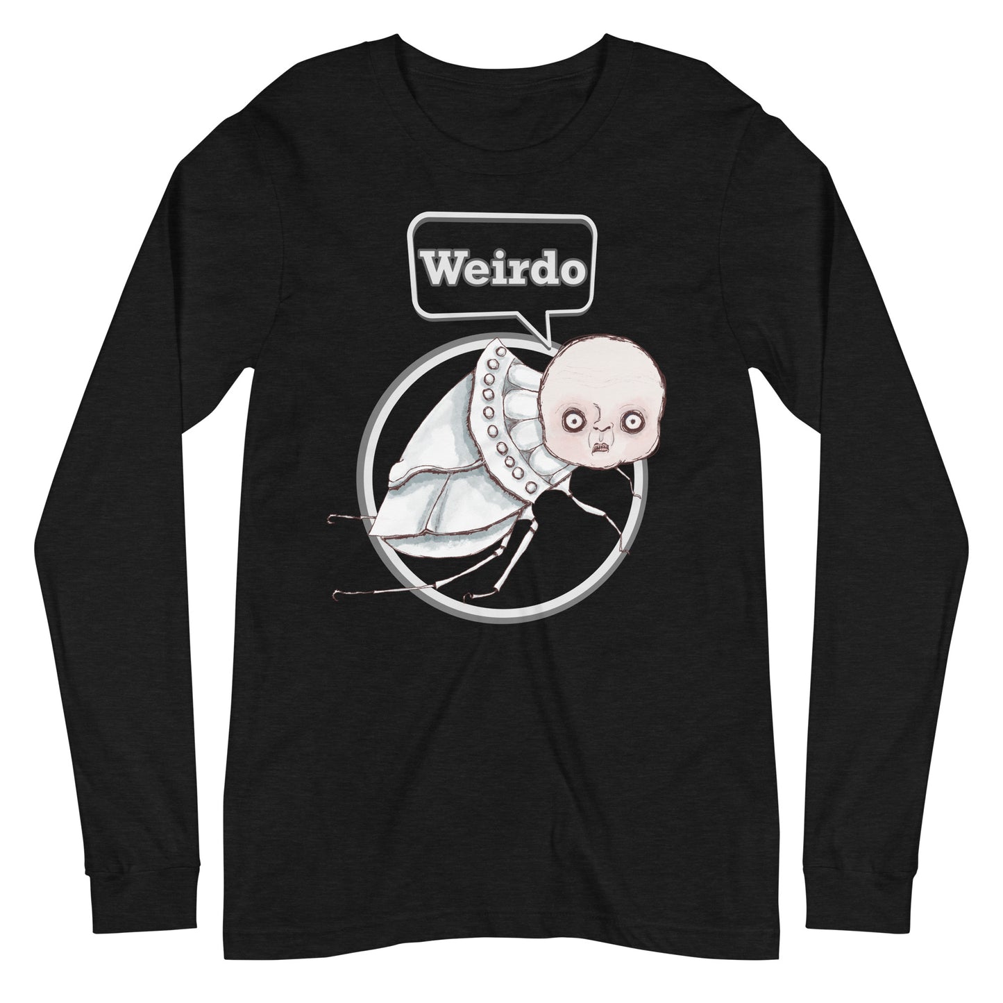 Unisex Long Sleeve Tee- S1. The Armored Beetle