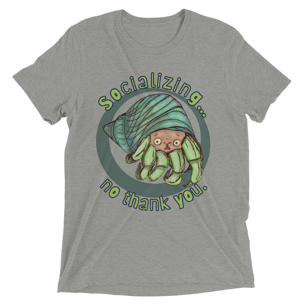 Unisex Tri-Blend T-Shirt- S1. The Hermit