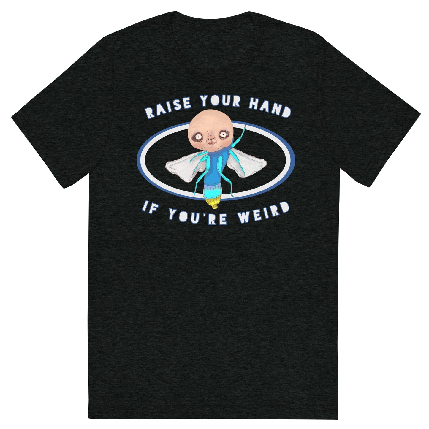 Unisex Tri-Blend T-Shirt- S1. Raise Your Hand