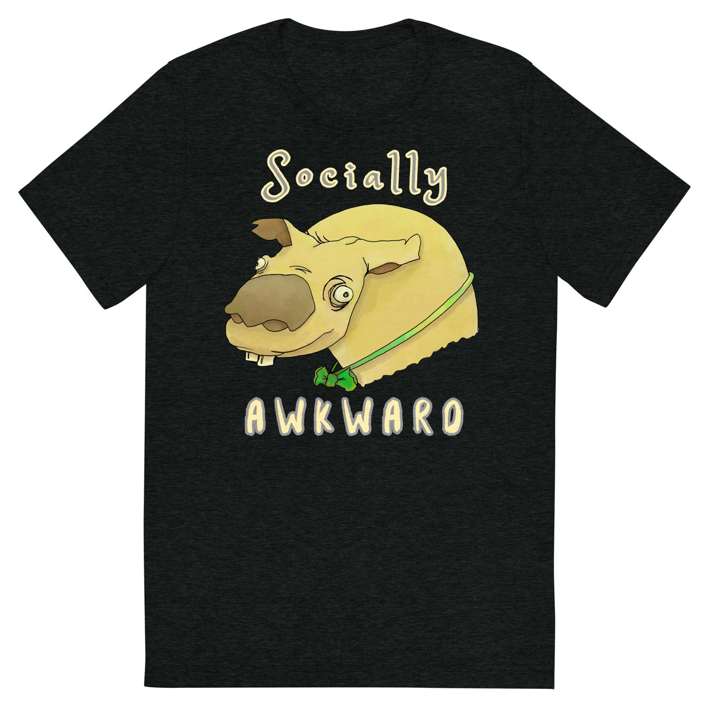 Unisex Tri-Blend T-Shirt- S2. Socially Awkward