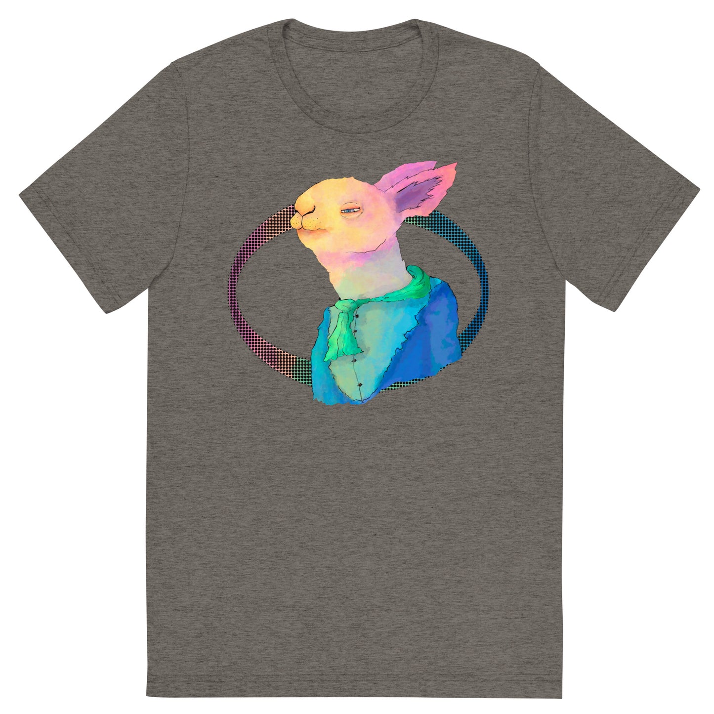 Unisex Tri-Blend TShirt- S2. The Rabbit