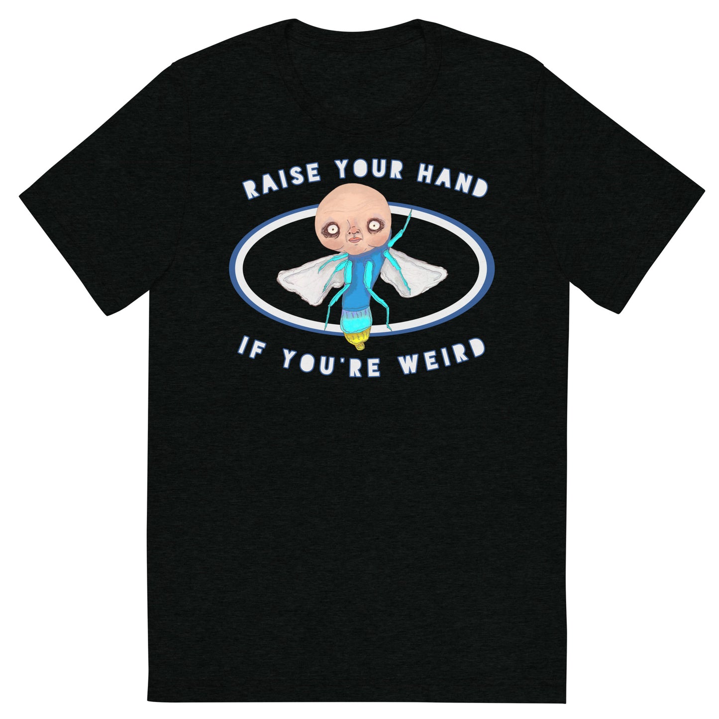 Unisex Tri-Blend T-Shirt- S1. Raise Your Hand