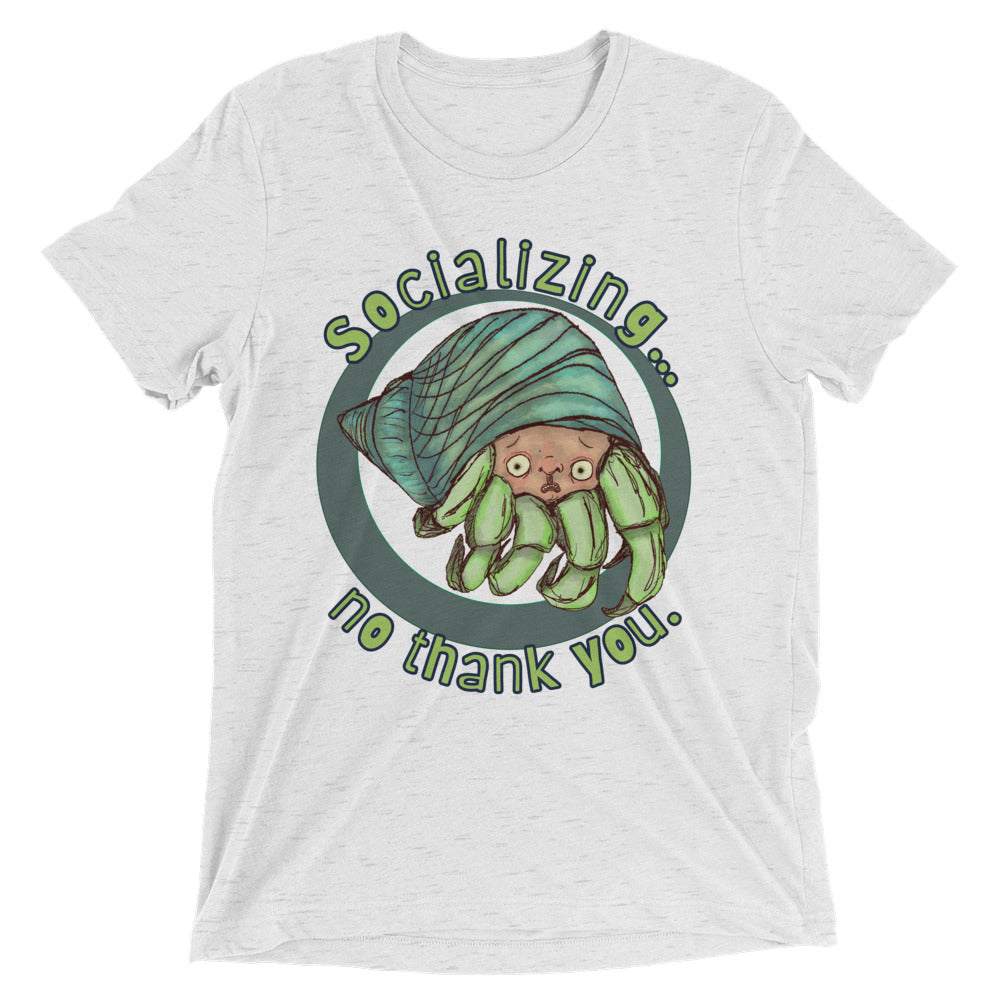 Unisex Tri-Blend T-Shirt- S1. The Hermit