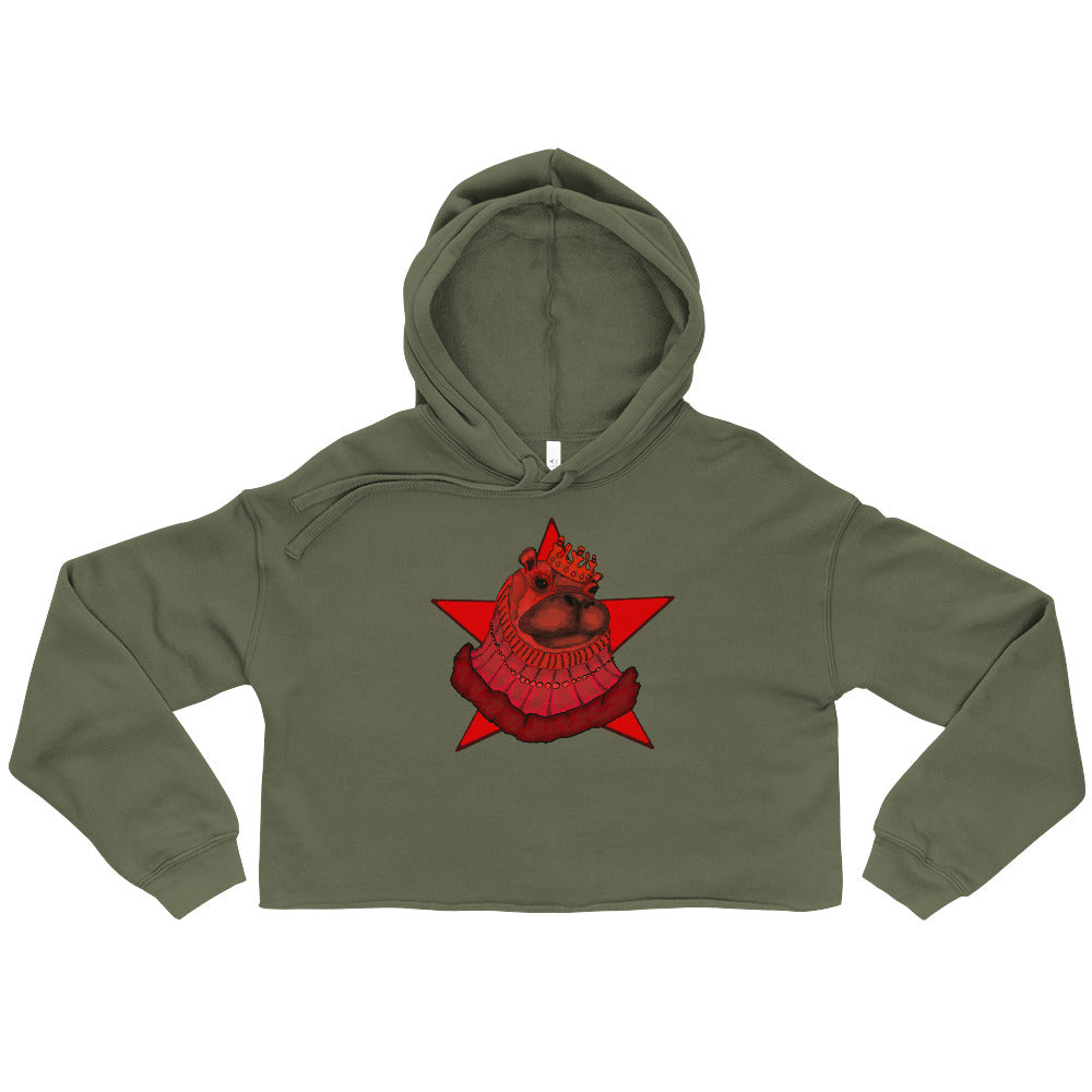 Crop Hoodie- S2. The Star Hippo