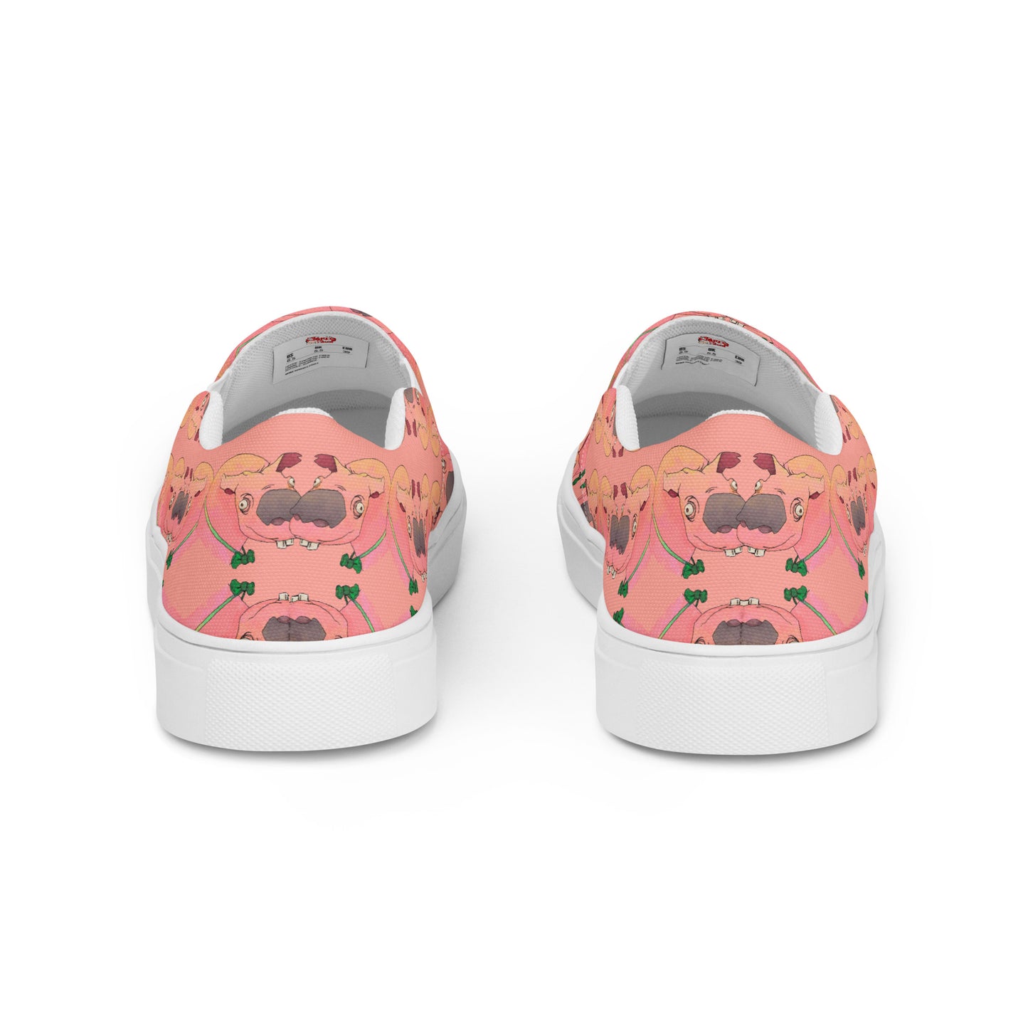 Women’s Slip-On Canvas Shoes- S2. The Doggo