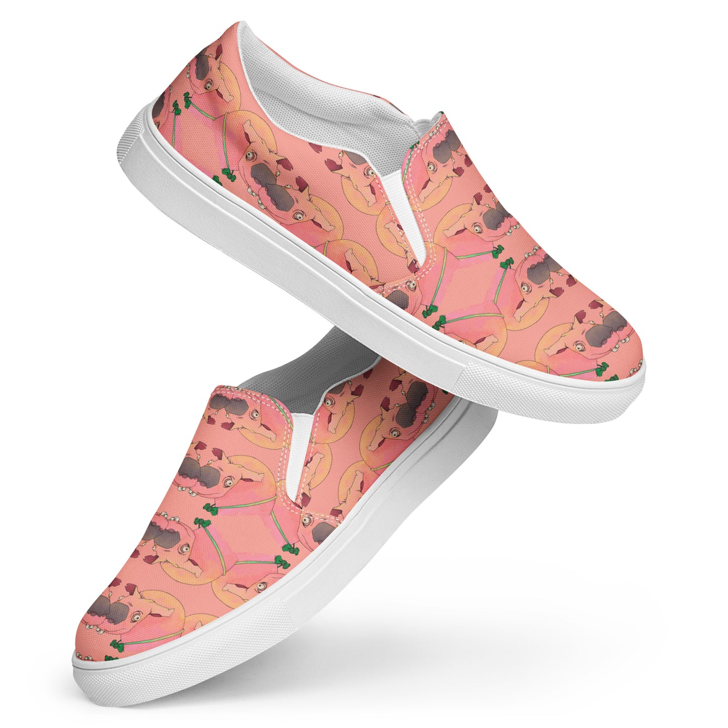 Women’s Slip-On Canvas Shoes- S2. The Doggo