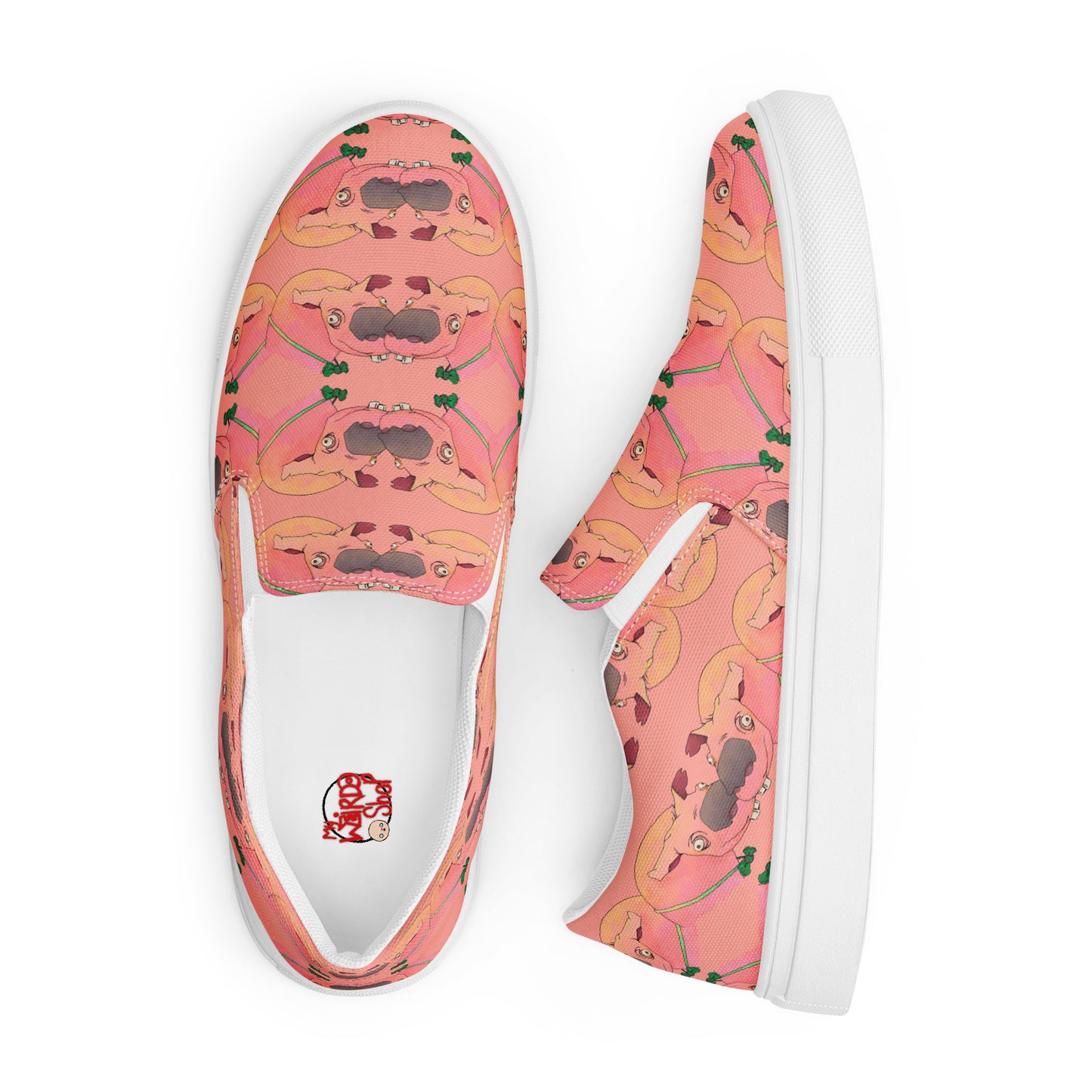 Women’s Slip-On Canvas Shoes- S2. The Doggo