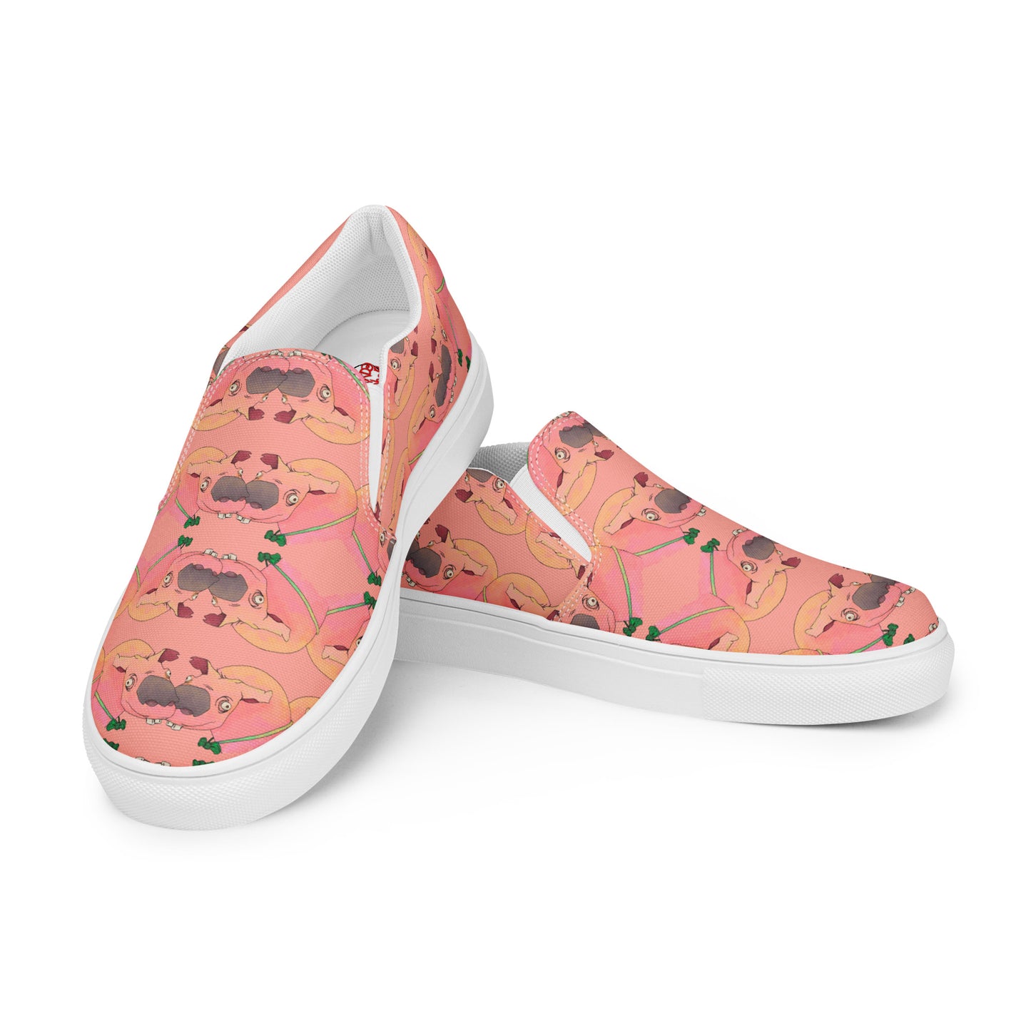 Women’s Slip-On Canvas Shoes- S2. The Doggo